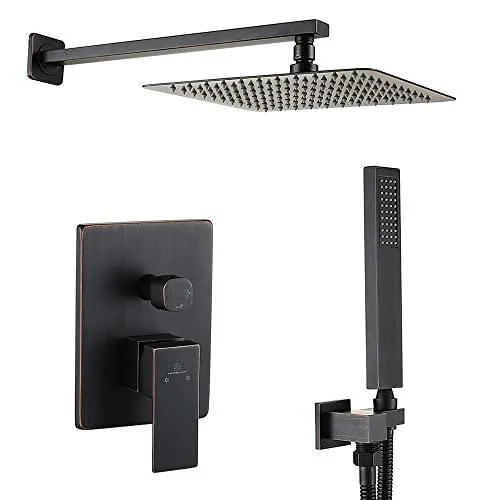 10 Inch Rainfall Shower System - Oil-Rubbed Bronze
