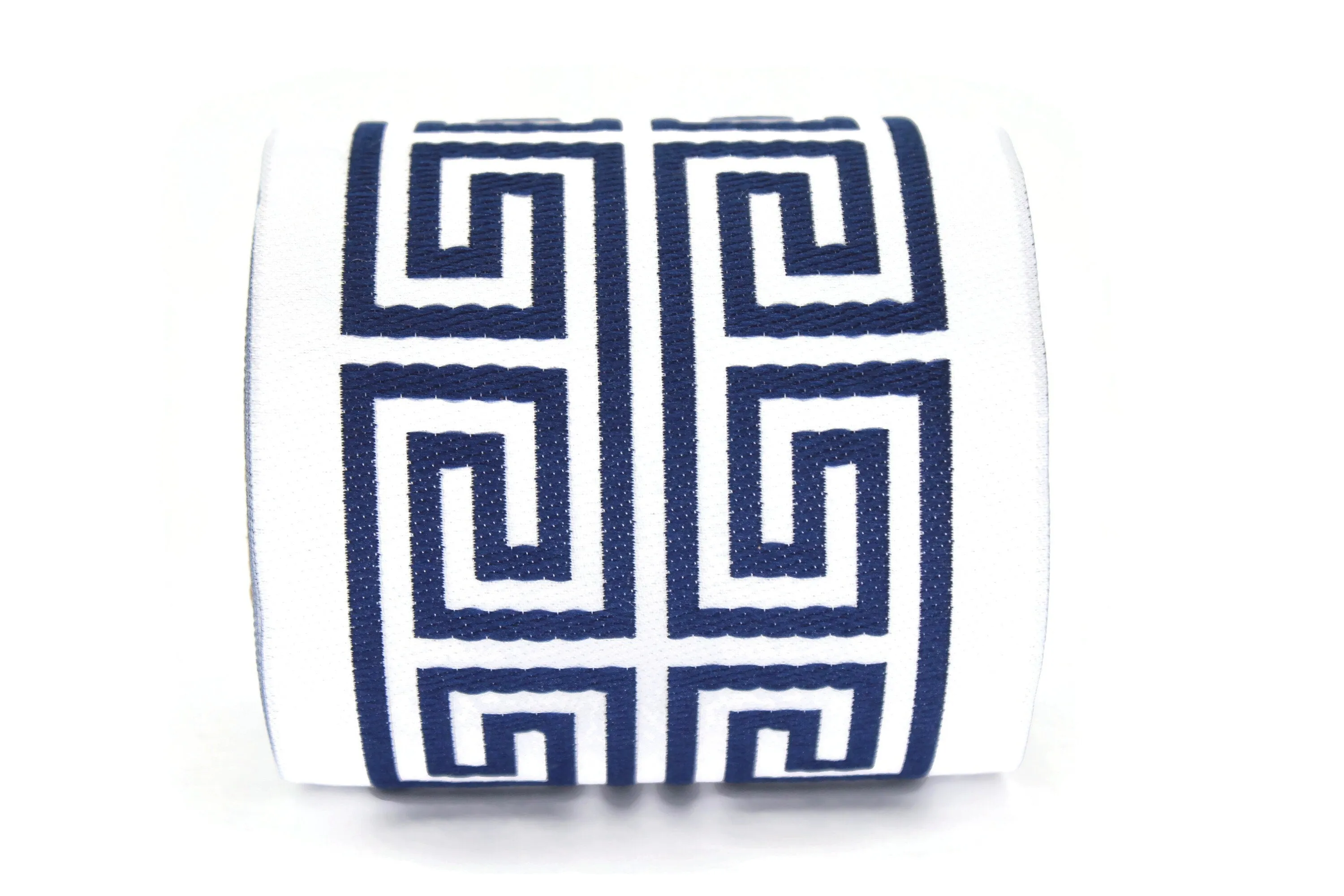 100 mm Elegant Greek Key Border, Curtain trims, Sewing Trim, drapery trim, Athena Chinoiserie ribbon Gimp Drapery, Home Decor 176 V16