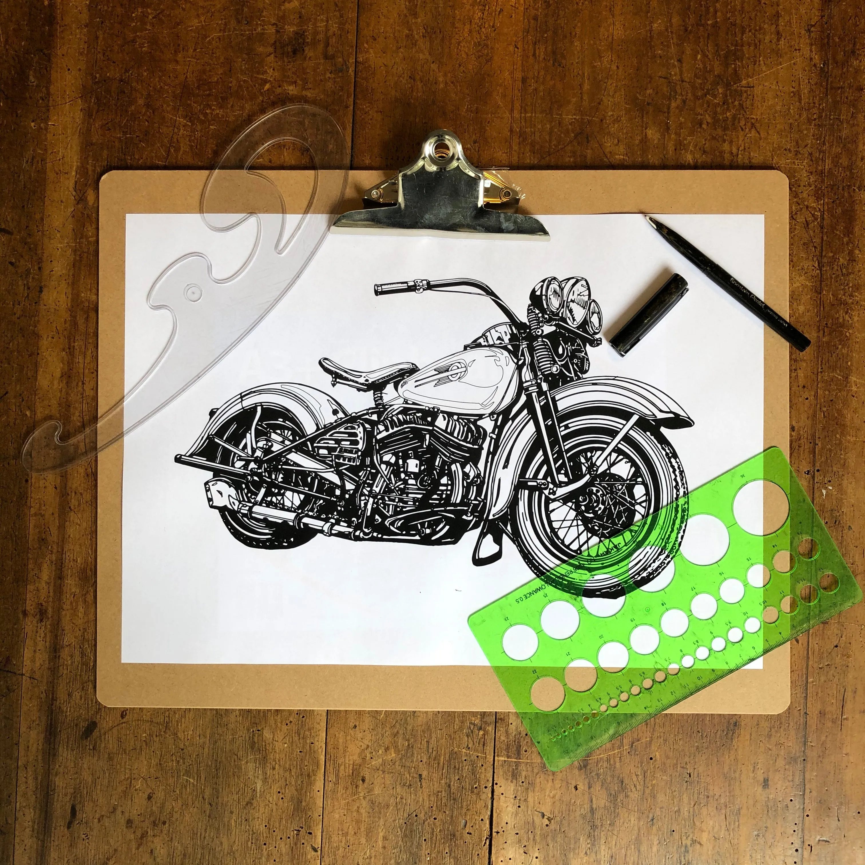 1941 WLA MOTORCYCLE T-SHIRT