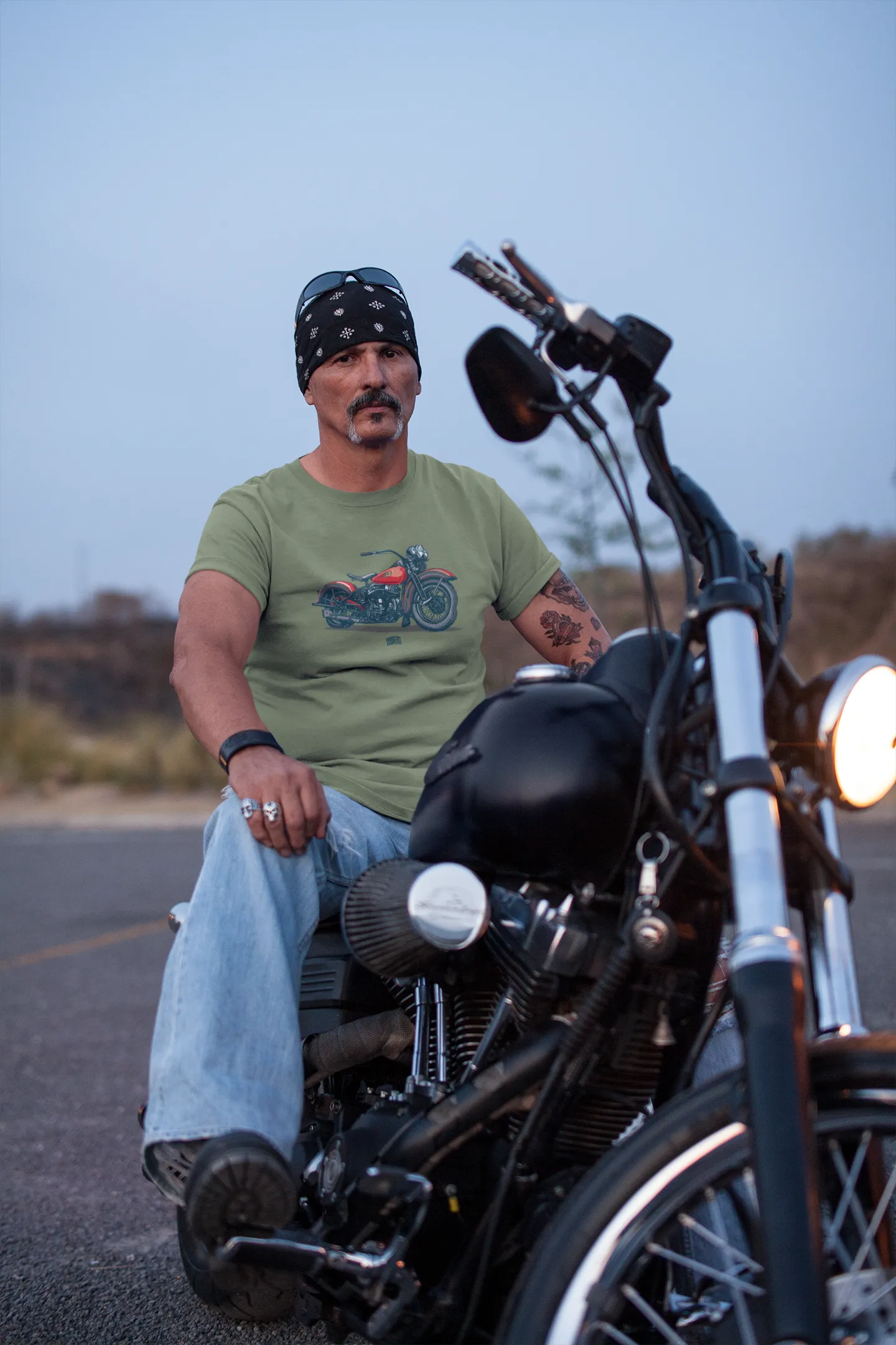 1941 WLA MOTORCYCLE T-SHIRT