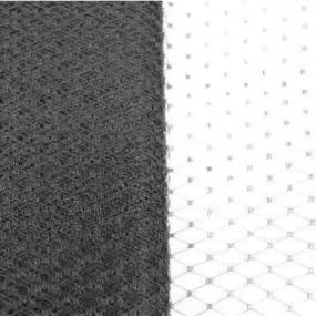 9" Black Russian Veiling
