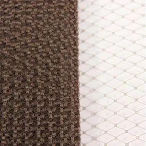 9" Chocolate Brown Russian Veiling