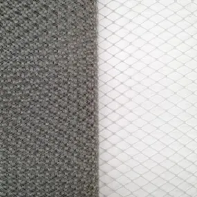 9" Grey Russian Veiling