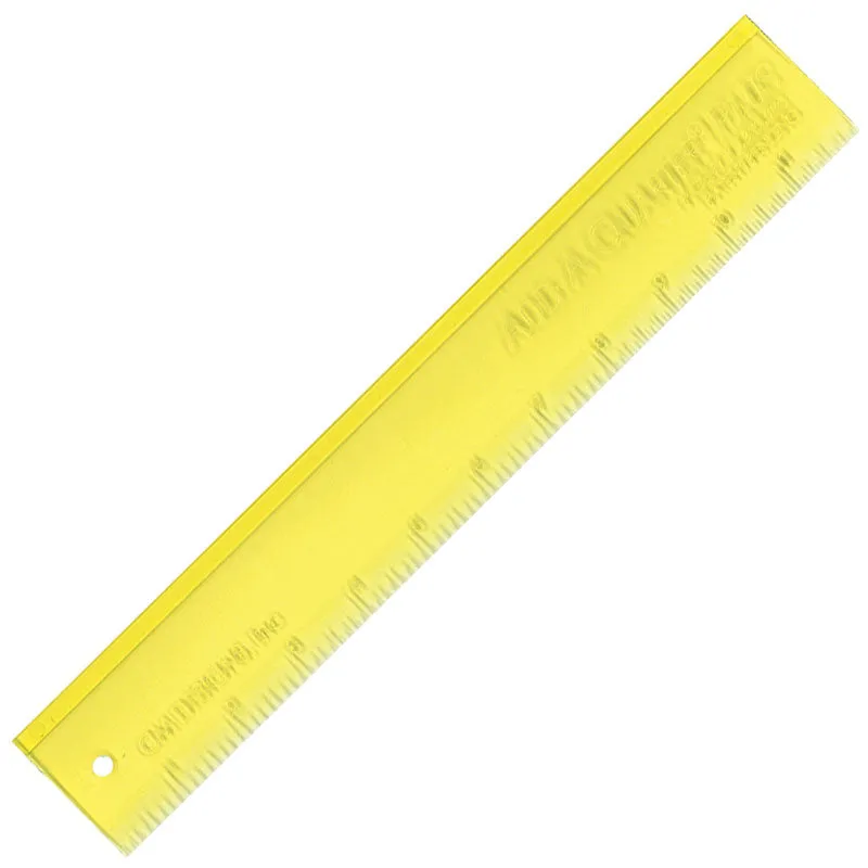 Add a Quarter Plus Ruler 6" or 12"