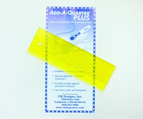Add a Quarter Plus Ruler 6" or 12"