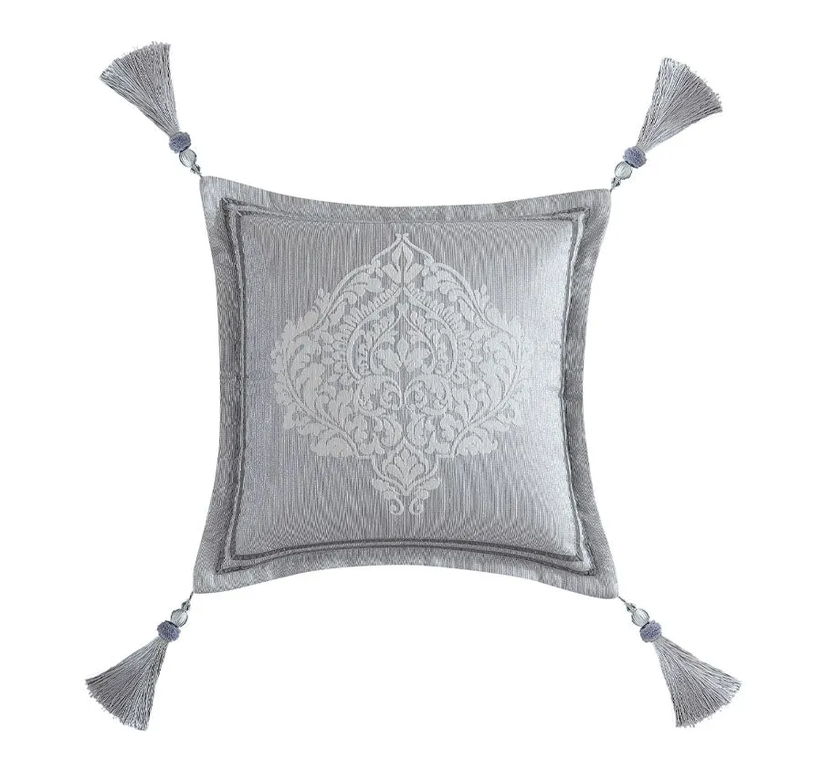Alexander 45x45cm Filled Cushion Silver