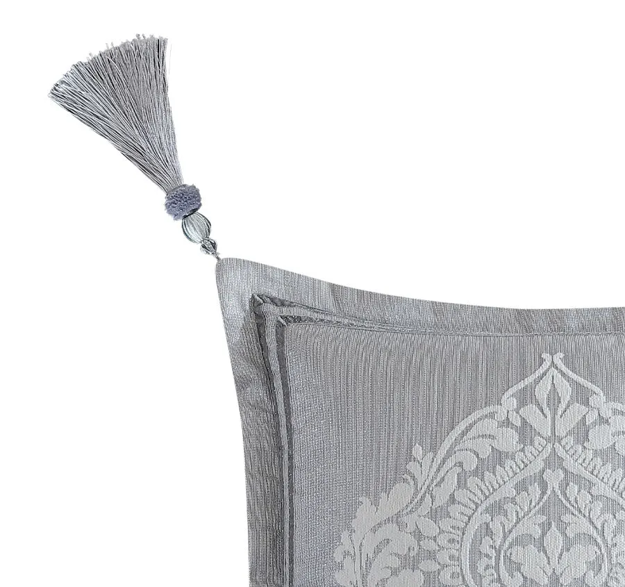 Alexander 45x45cm Filled Cushion Silver