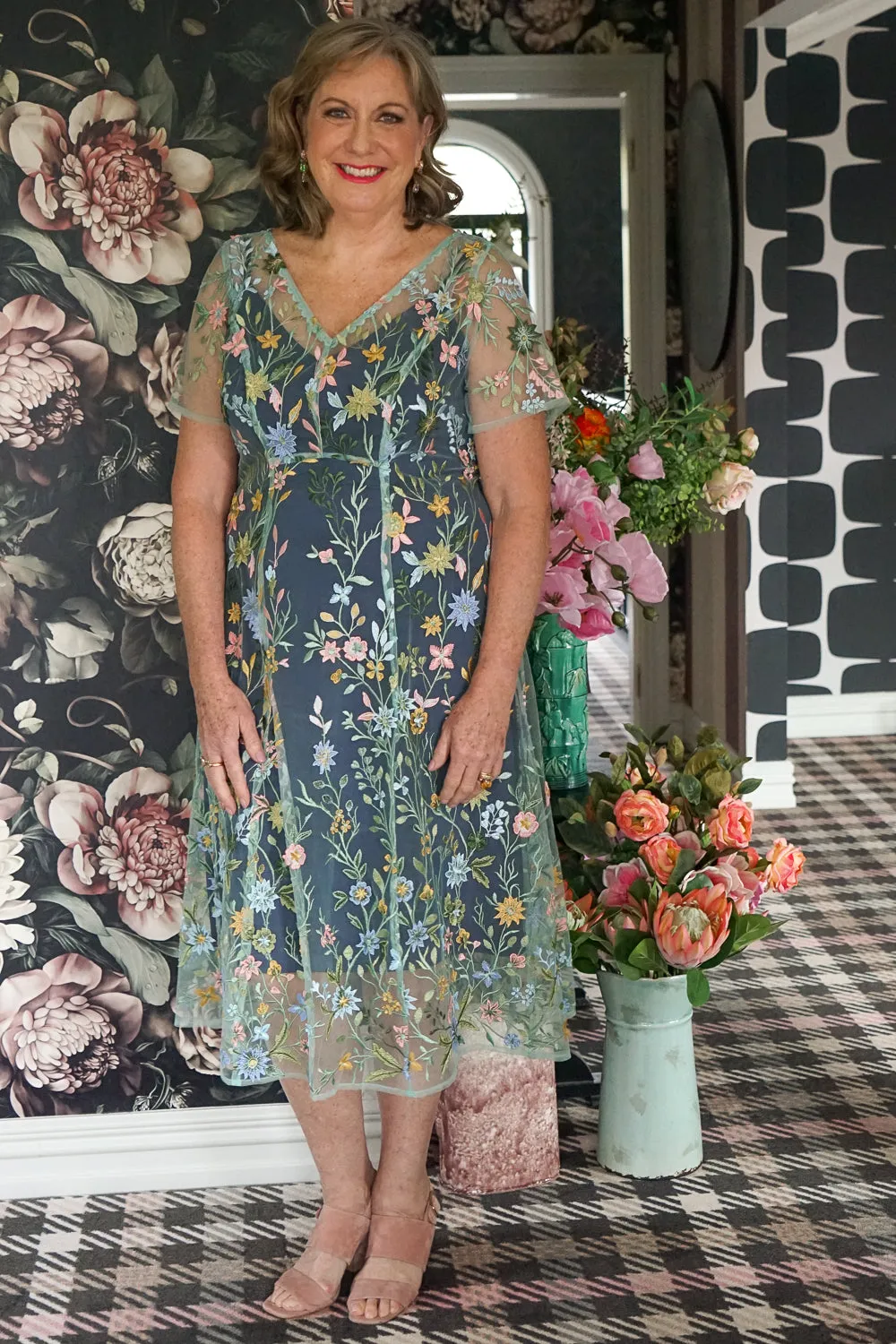 Allure Lily Dress - Mint | SALE
