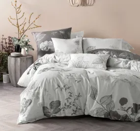 Ari Quilt Cover Set Range Chalk