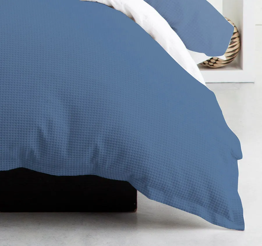 Ascot Quilt Cover Set Range Steel