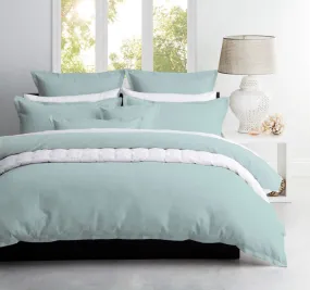 Ascot Quilt Cover Set Range Surf