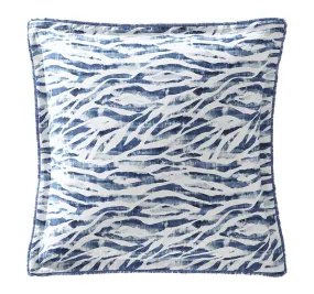 Atherton European Pillowcase Blue