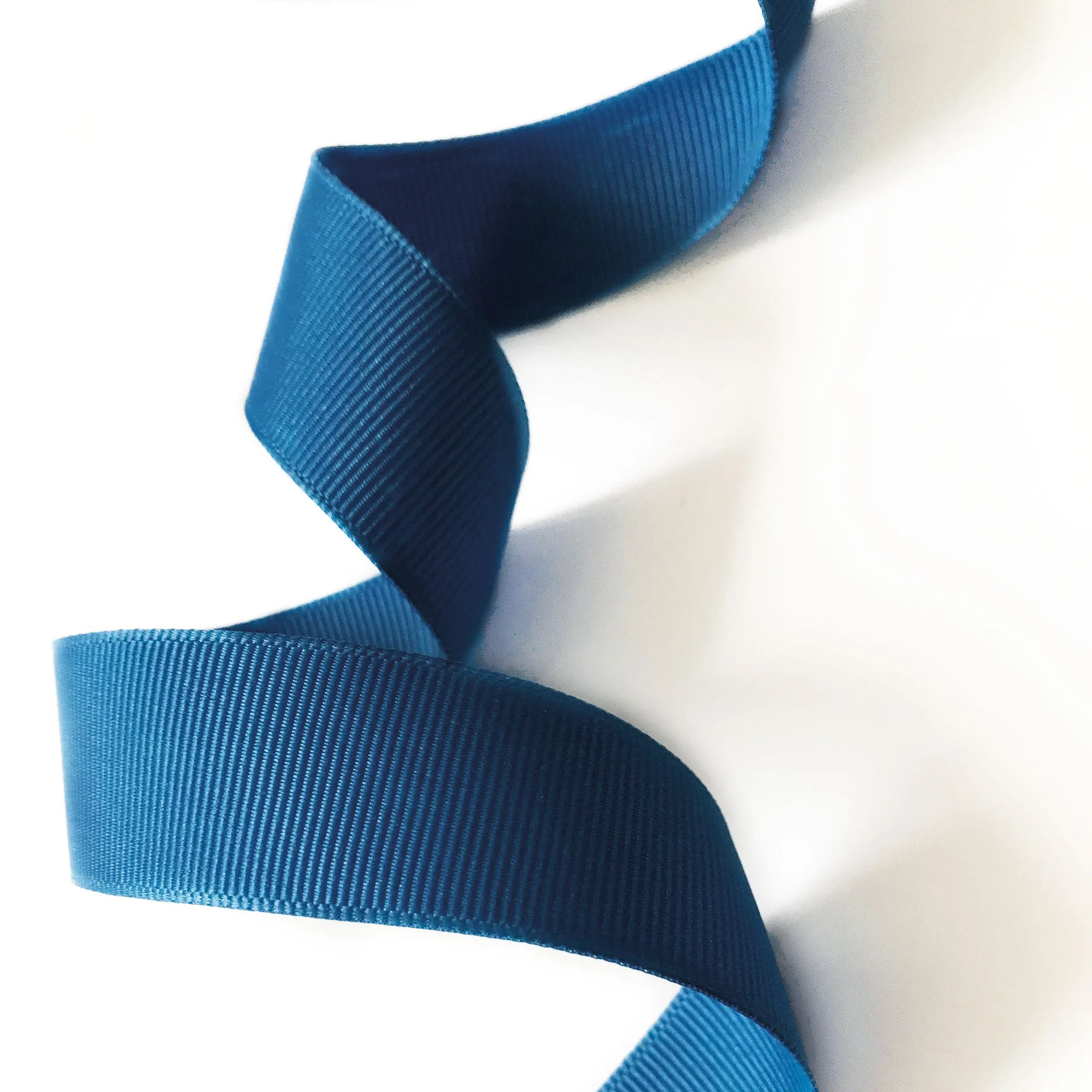 Azure High Quality Grosgrain Ribbon Trim by the yard