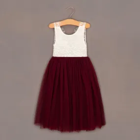 Baby Bohemian Classic Dress - Tea Length / Full Length - Wine