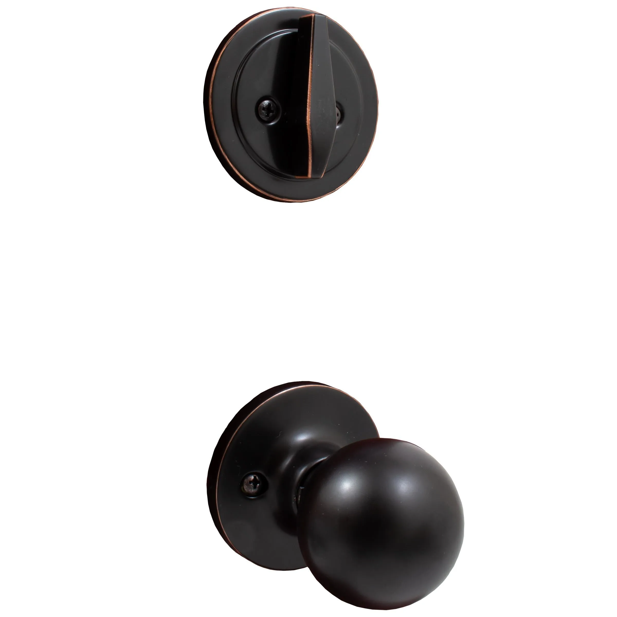 Ball Knob Interior Handleset Trim