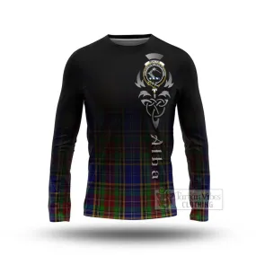Beattie (Beatty) Tartan Long Sleeve T-Shirt Featuring Alba Gu Brath Family Crest Celtic Inspired
