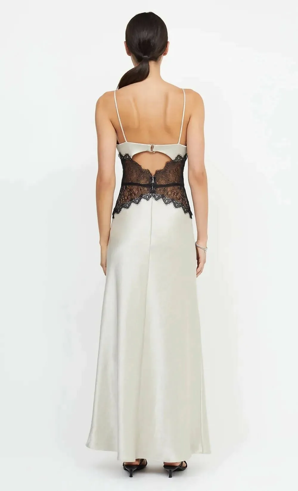 Bec & Bridge Camille Maxi Dress in Ecru