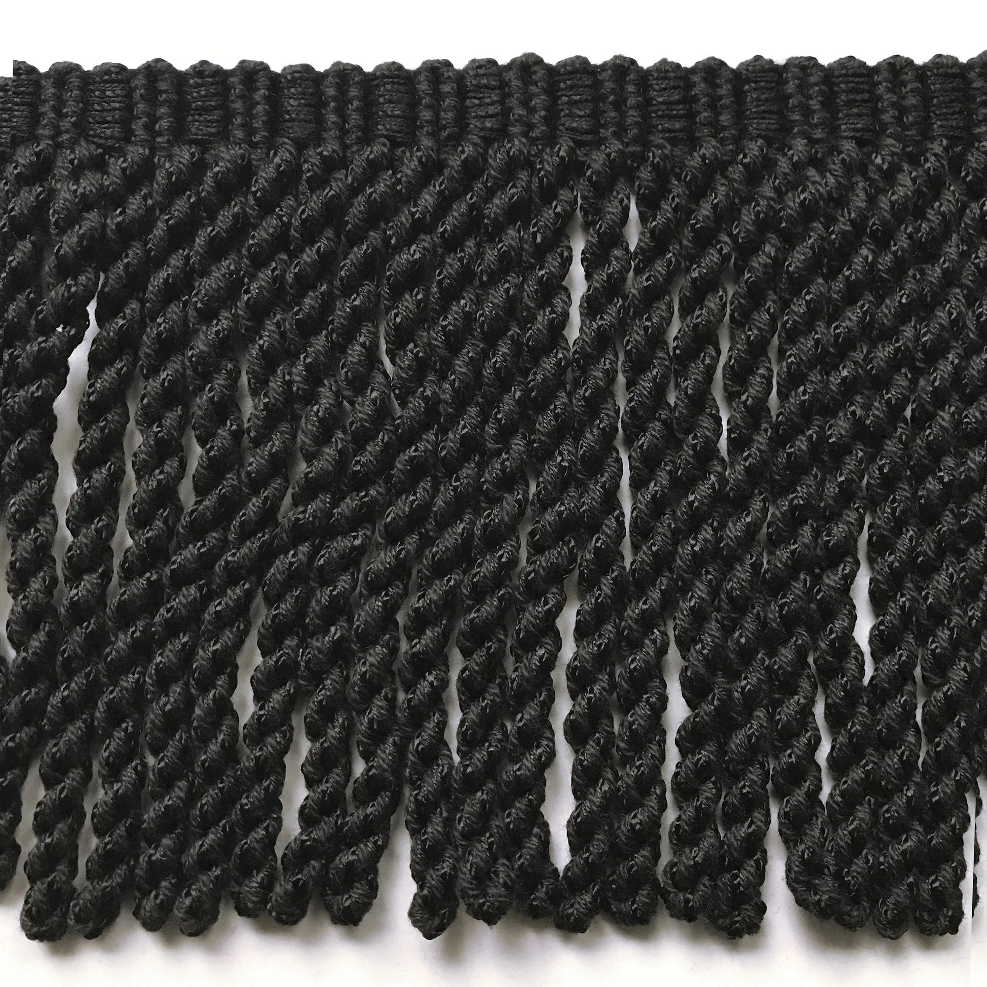 Black High Quality Decorative Bullion Fringe Trim by the yard