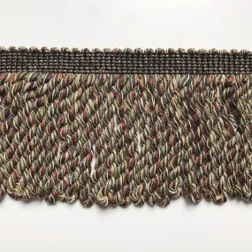 Blue and Maroon High Quality Decorative Bullion Fringe Trim by the yard