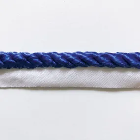 Blue High Quality Decorative Lip Cord Trim by the yard