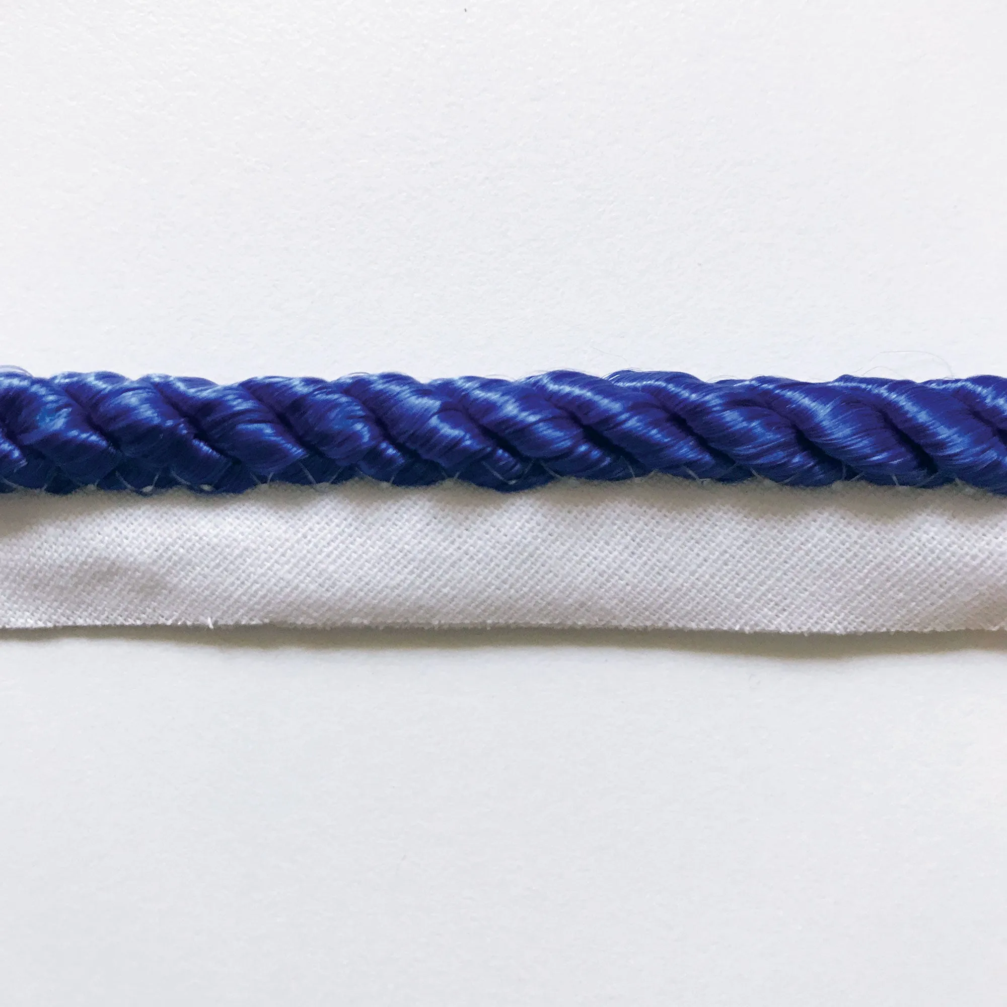 Blue High Quality Decorative Lip Cord Trim by the yard