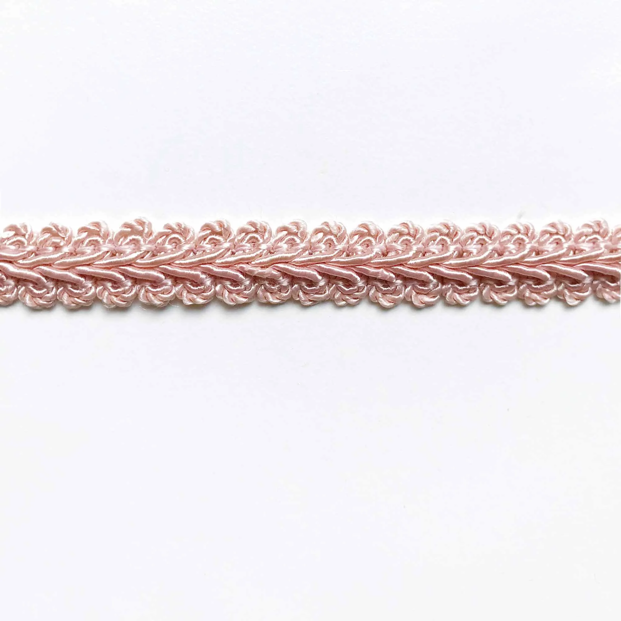 Blush Pink High Quality Decorative Gimp Trim by the yard