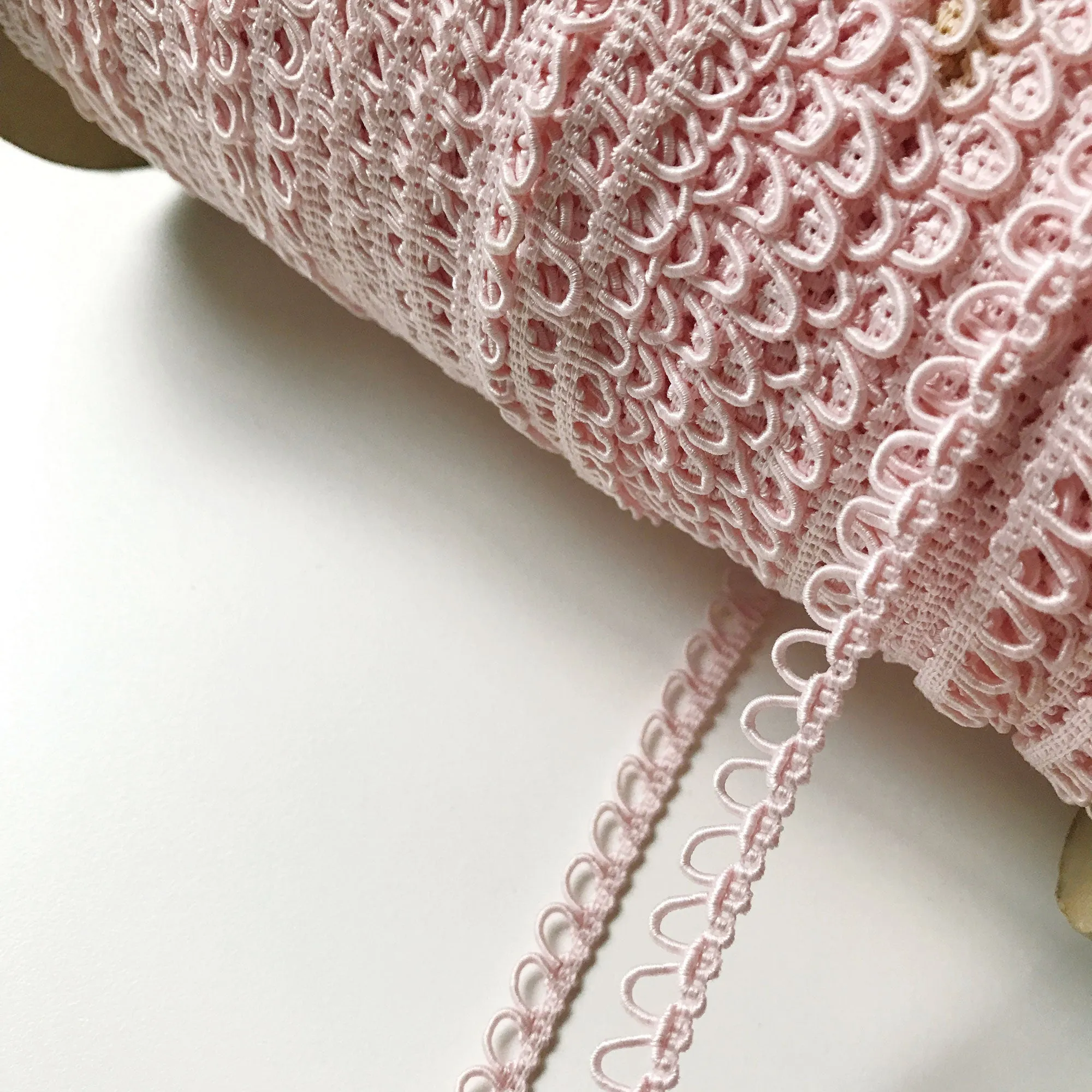 Blush Pink High Quality Decorative Loop Trim by the yard