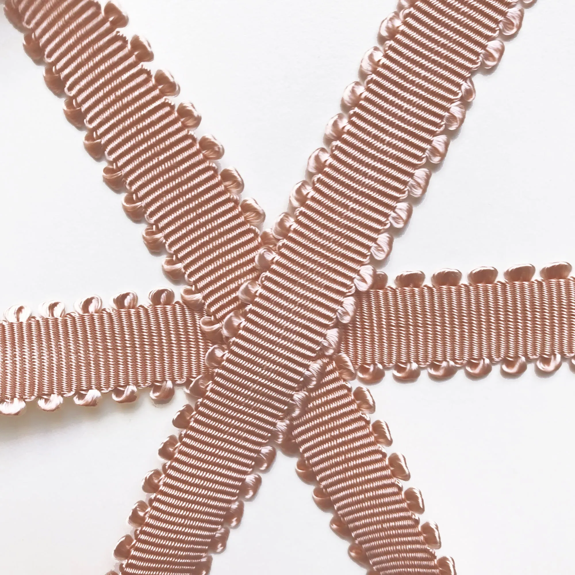 Blush Pink High Quality Decorative Ribbon Trim by the yard