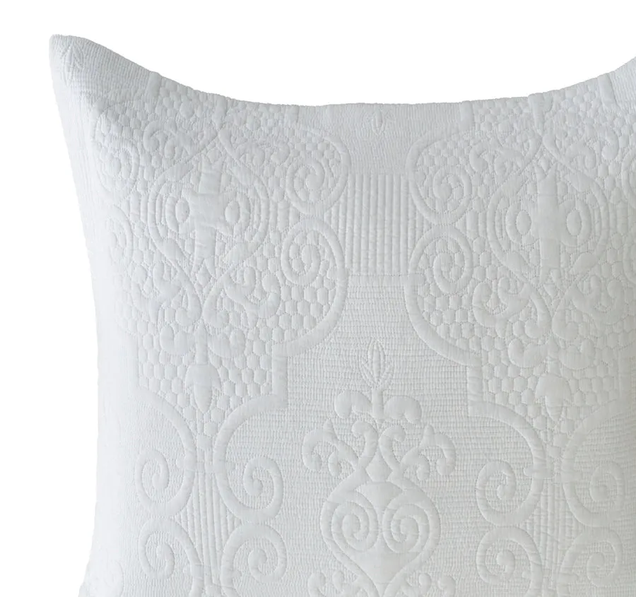 Boutique European Pillowcase White