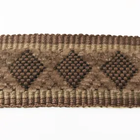 Brown High Quality Decorative Border Trim by the yard
