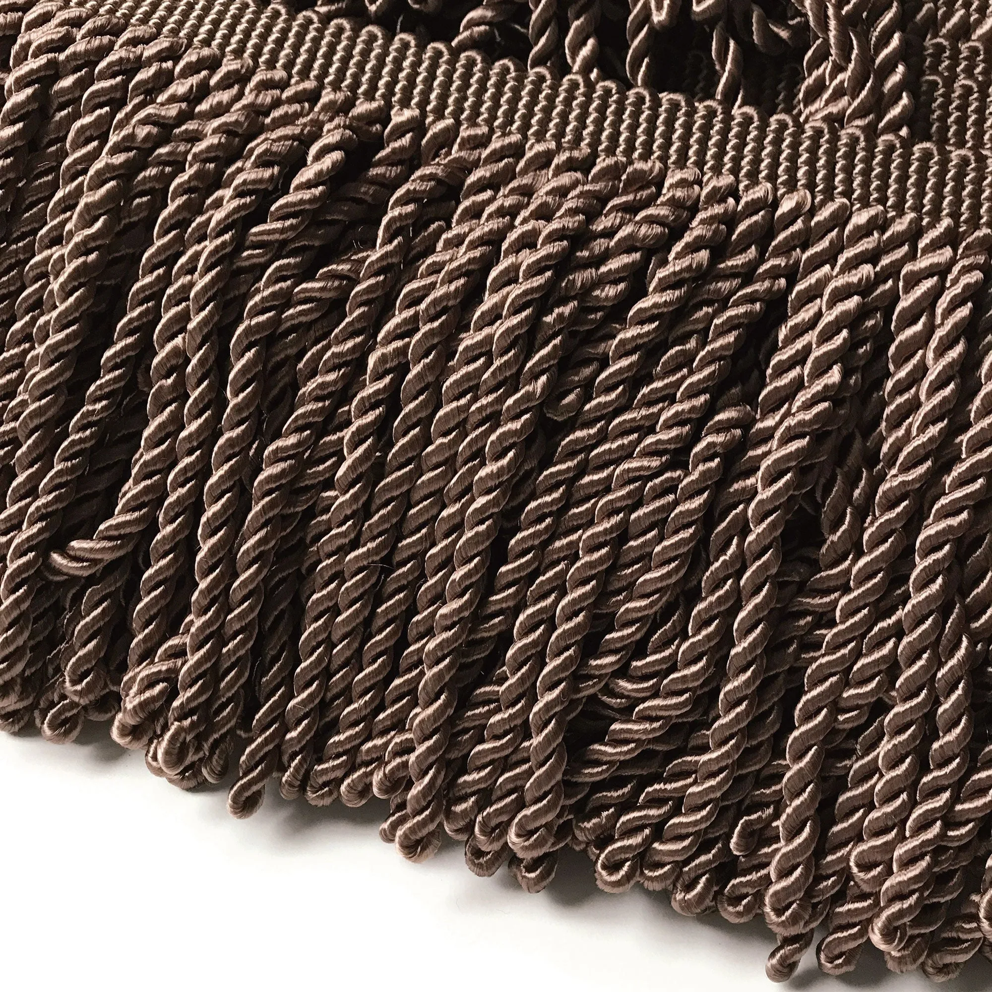 Brown High Quality Decorative Bullion Fringe Trim by the yard