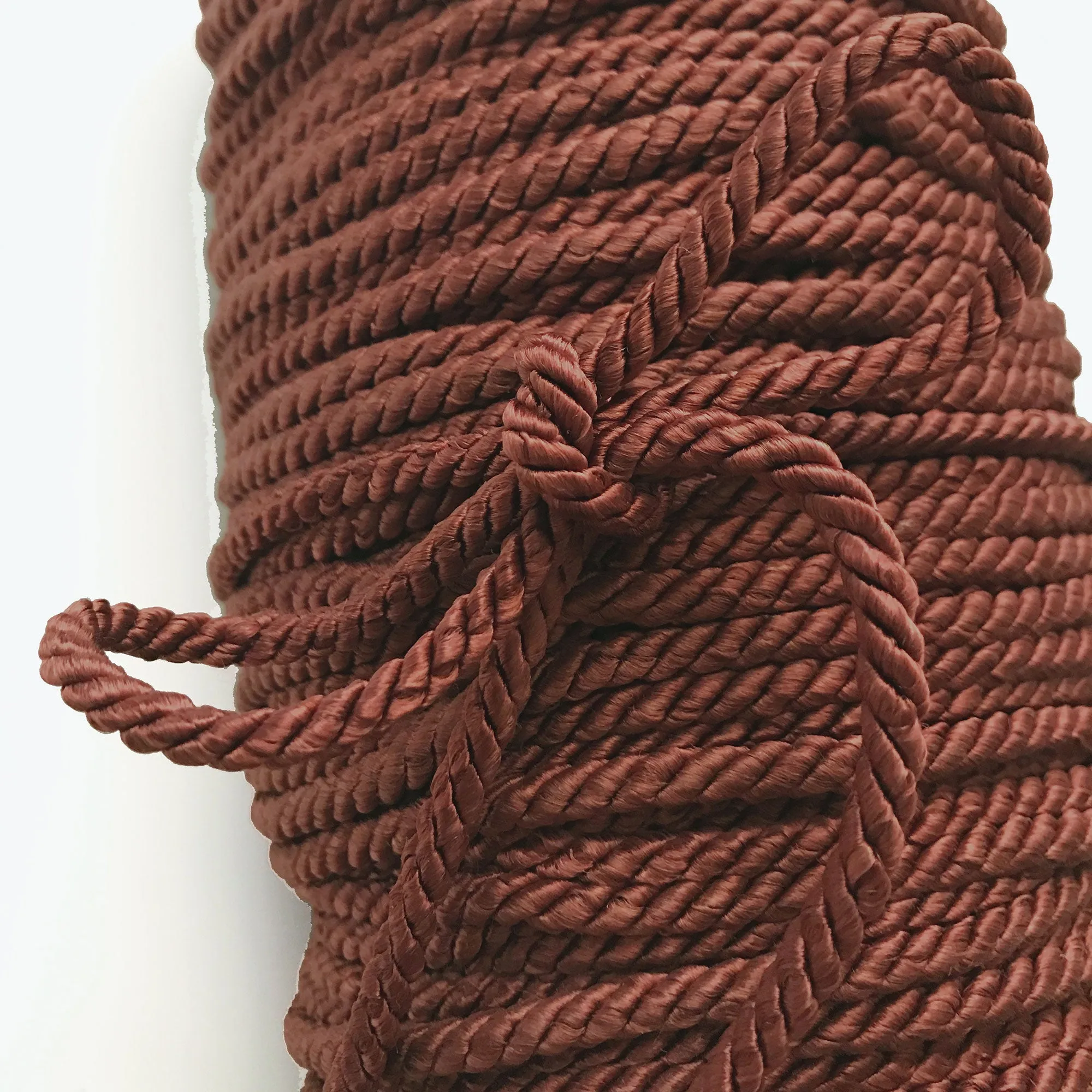 Brown High Quality Decorative Cord Trim by the yard