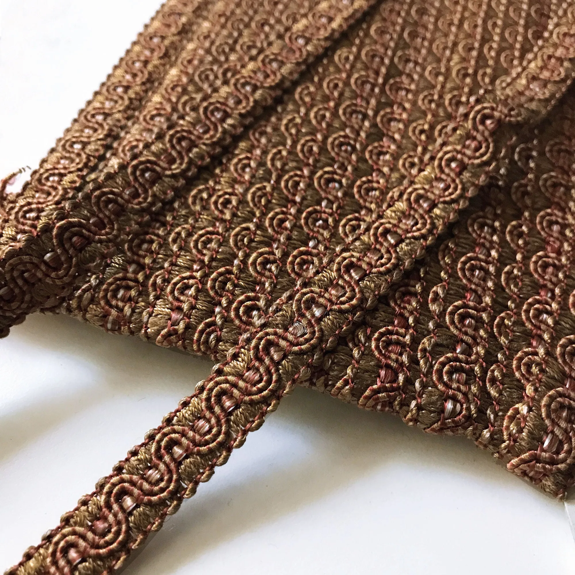 Brown High Quality Decorative Gimp Trim by the yard