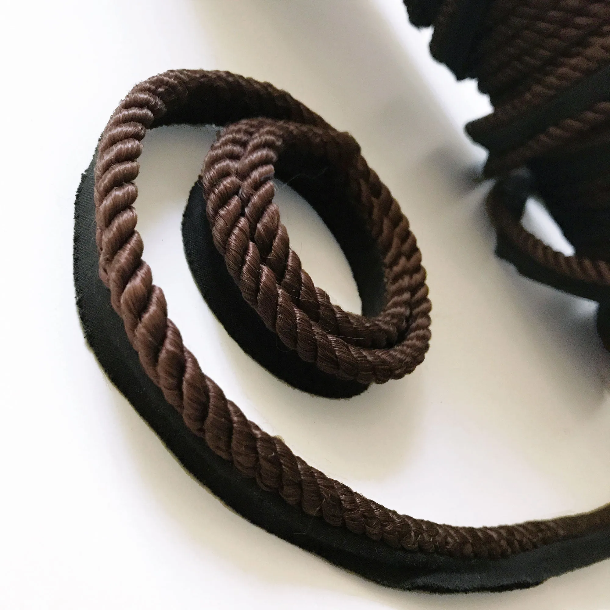 Brown High Quality Decorative Lip Cord Trim by the yard