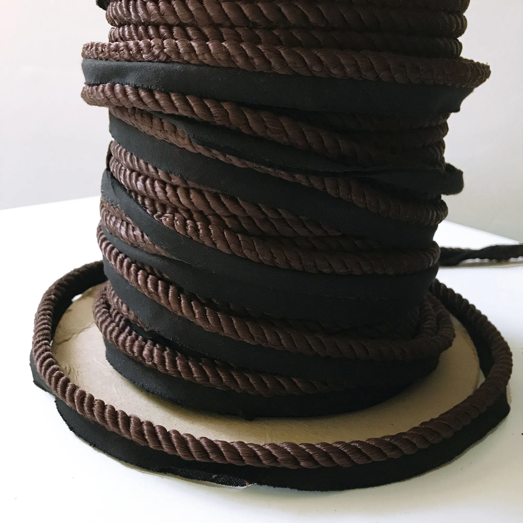 Brown High Quality Decorative Lip Cord Trim by the yard