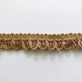 Brown High Quality Decorative Loop Trim by the yard