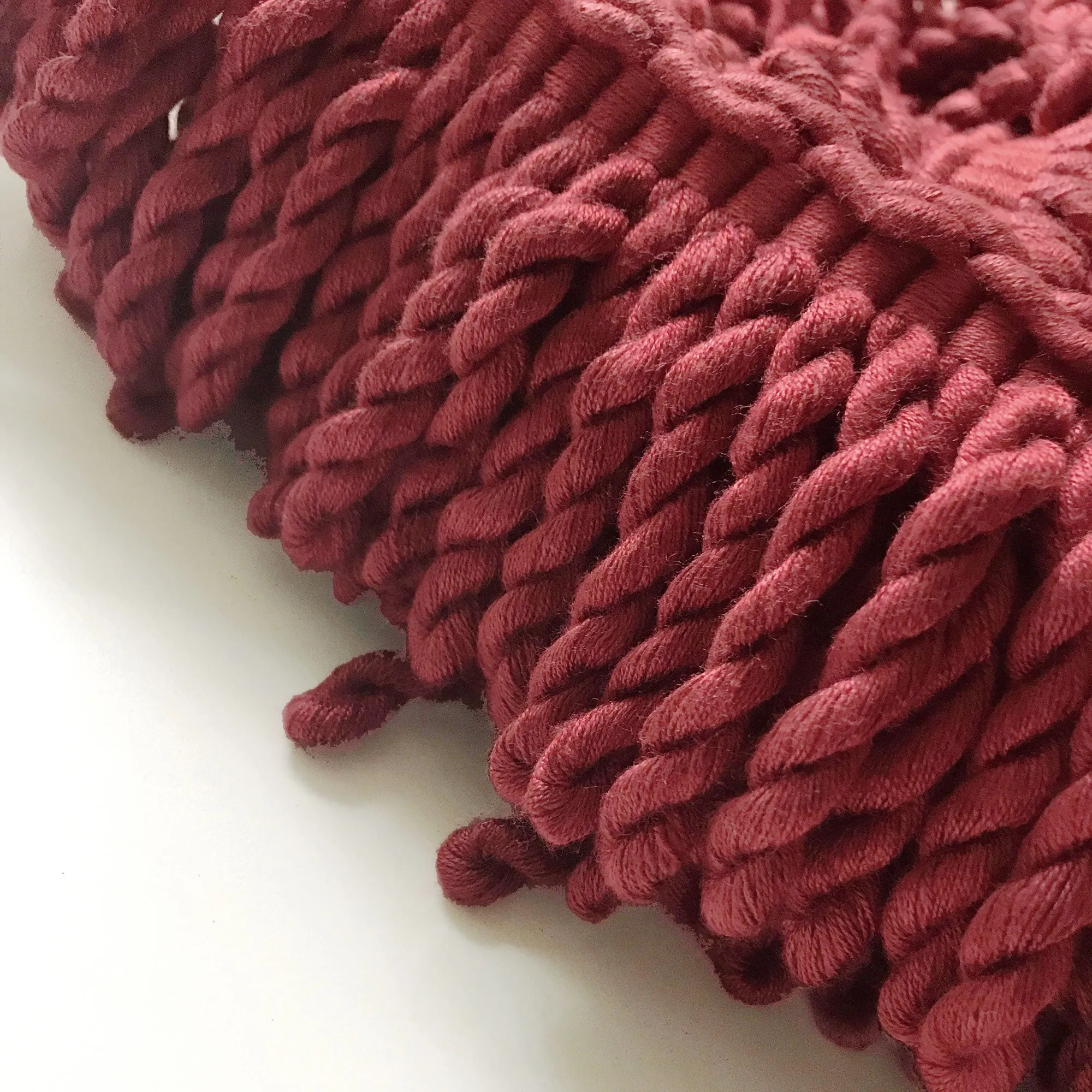 Burgundy High Quality Decorative Bullion Fringe Trim by the yard