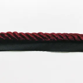 Burgundy High Quality Decorative Lip Cord Trim by the yard