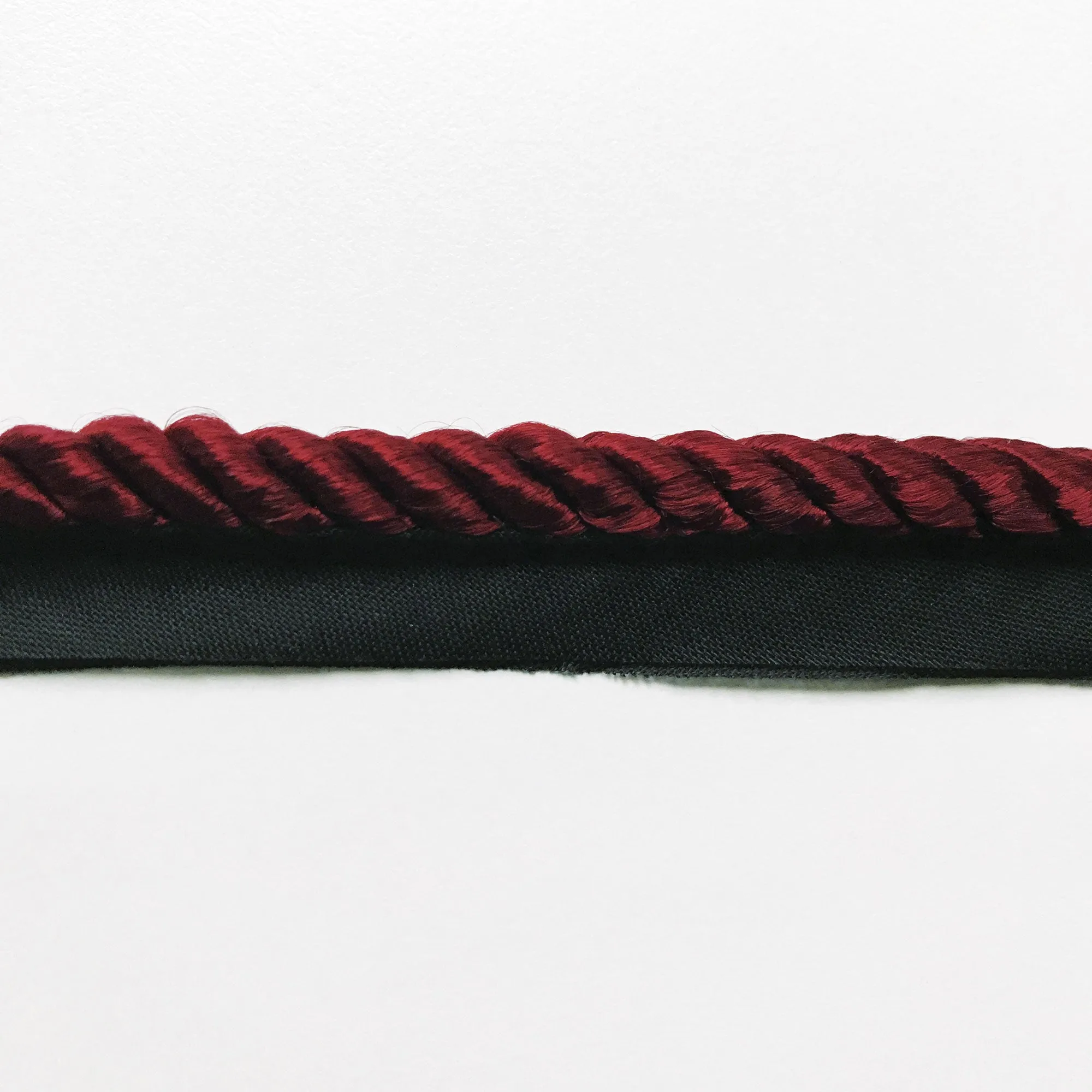 Burgundy High Quality Decorative Lip Cord Trim by the yard