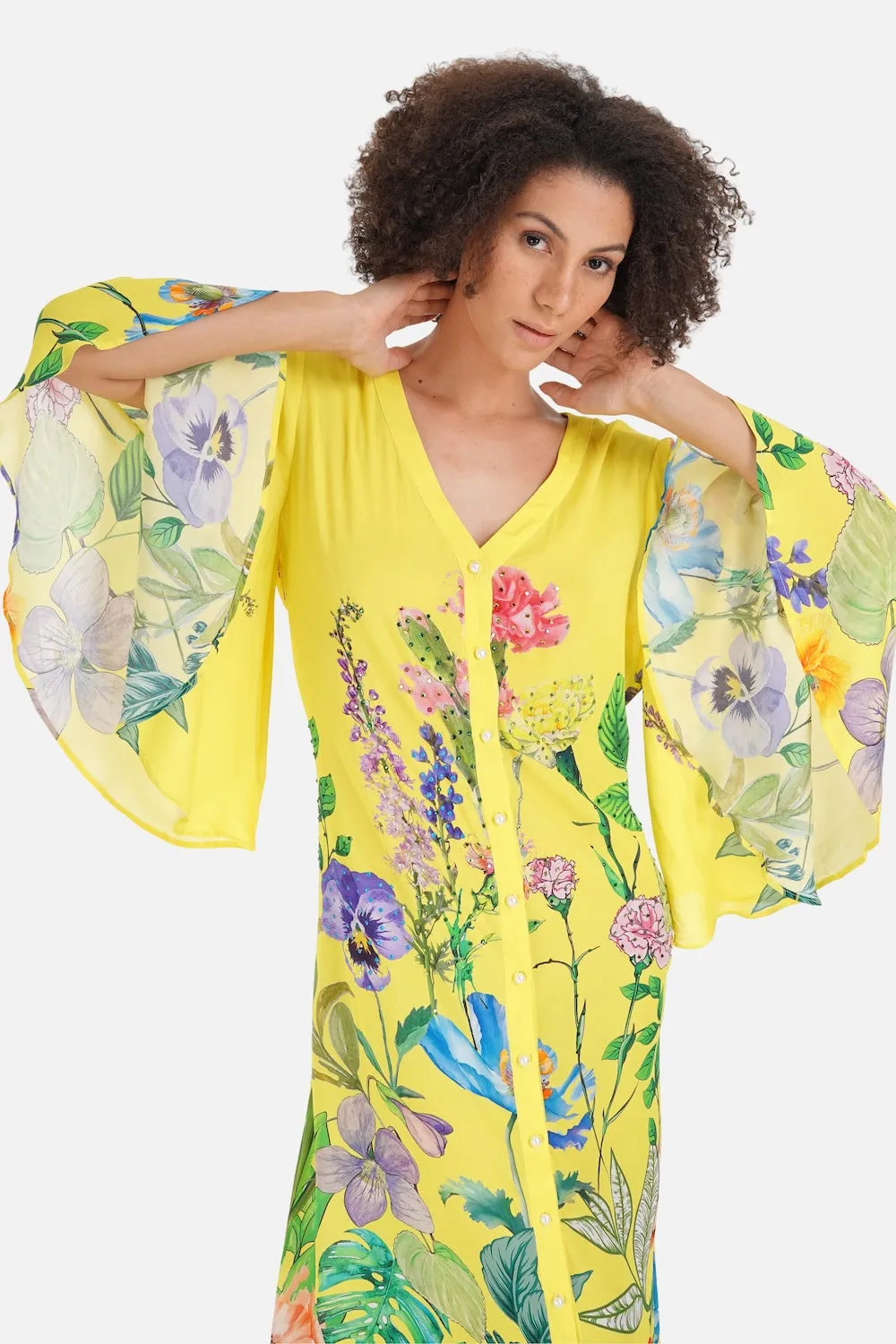 CALICO - MAXI SUN DRESS