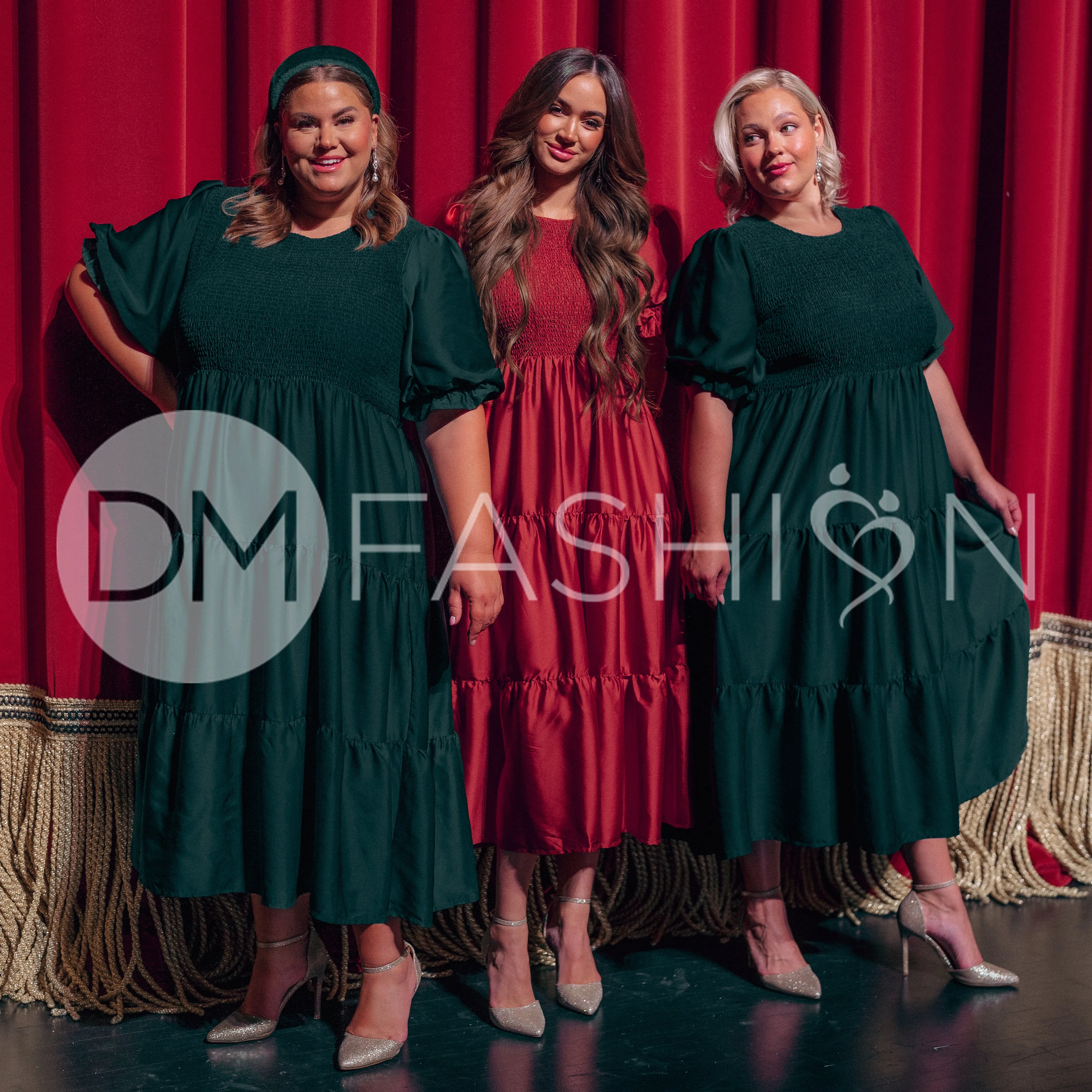 Calliope Emerald Dress - DM Exclusive - Maternity Friendly