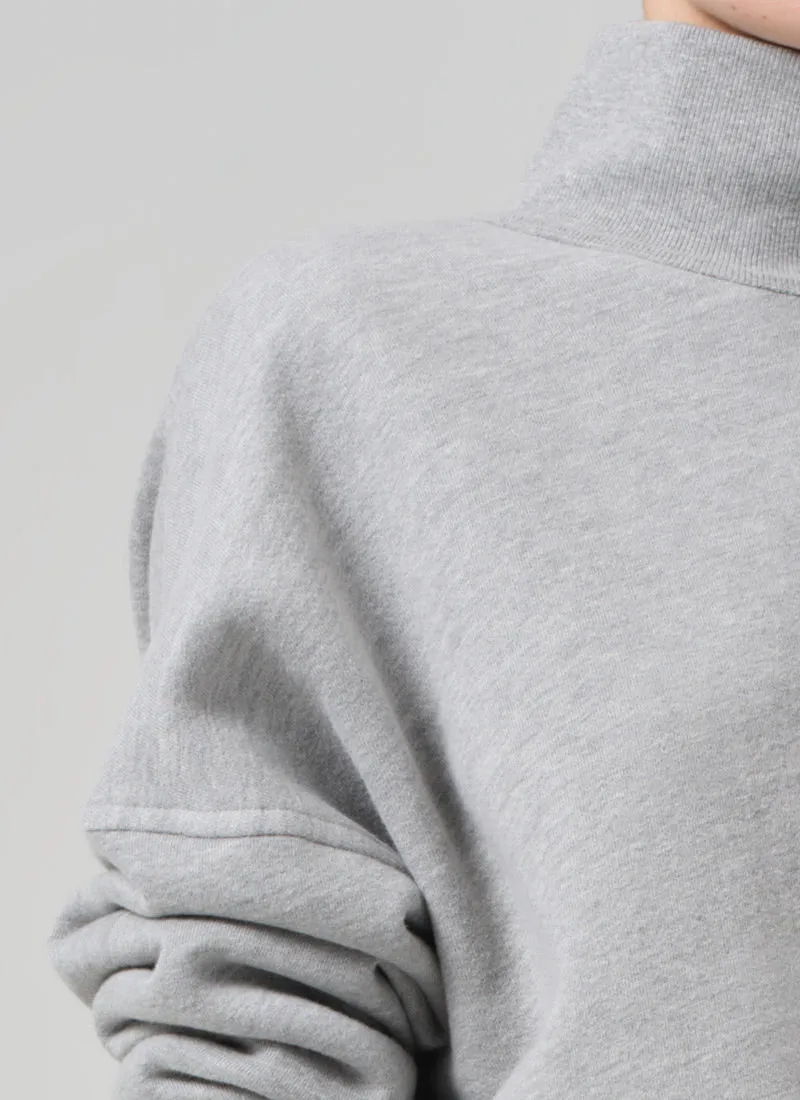 Cara Heather Grey Turtleneck