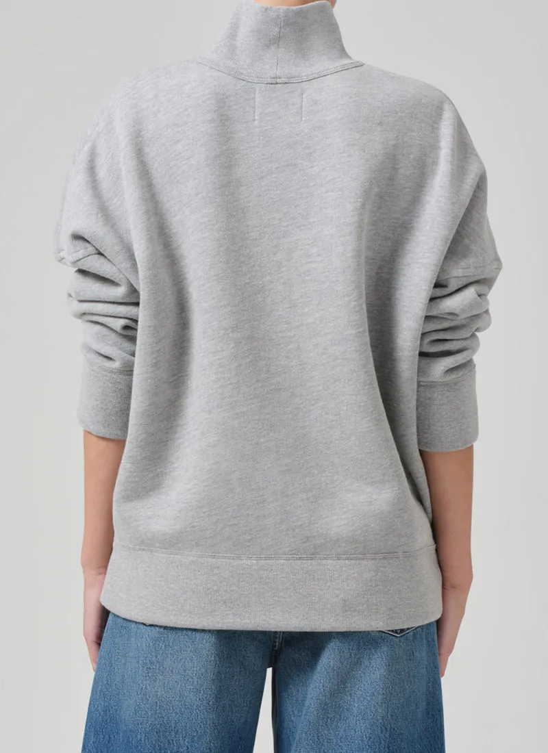 Cara Heather Grey Turtleneck