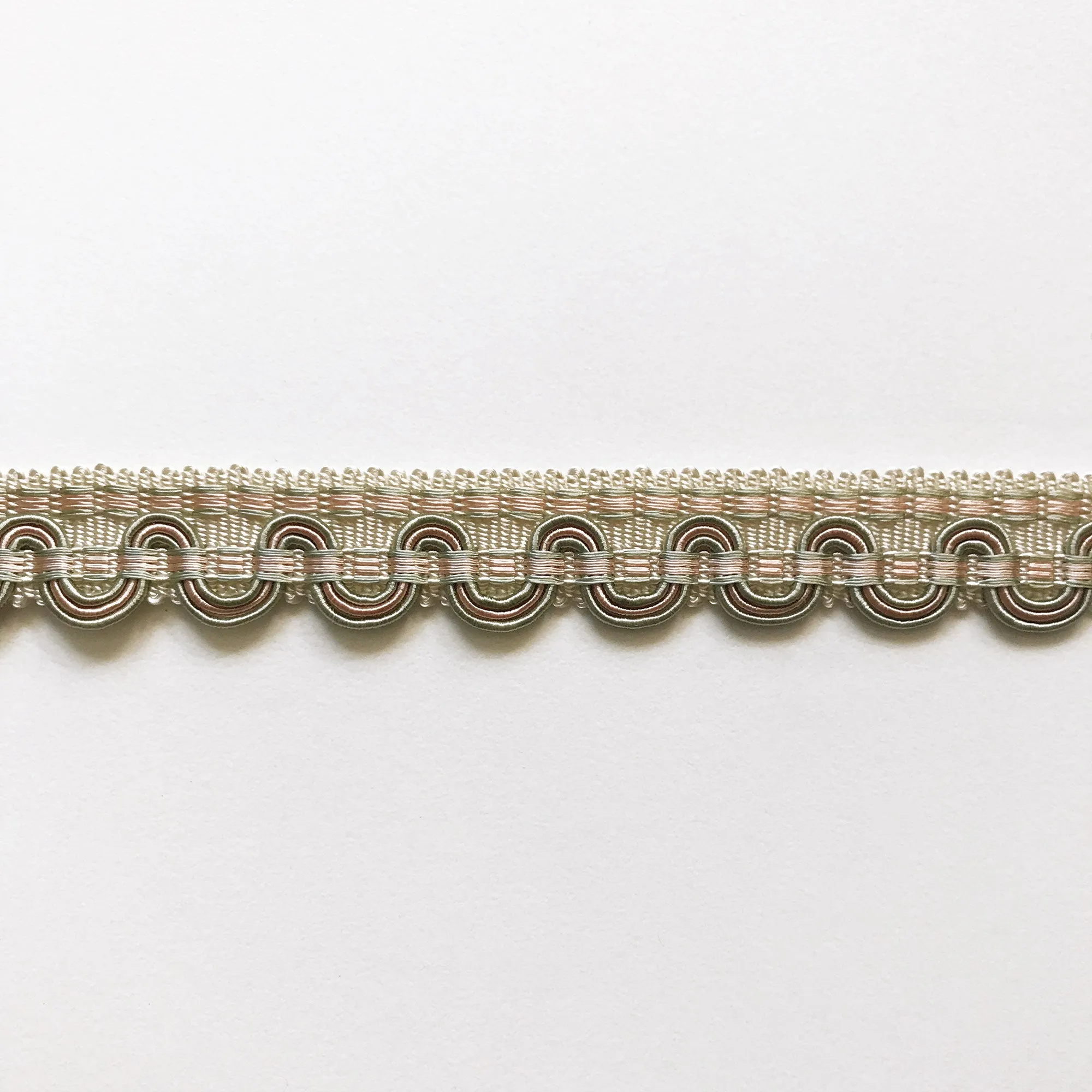 Champagne and Lime High Quality Decorative Gimp Trim by the yard