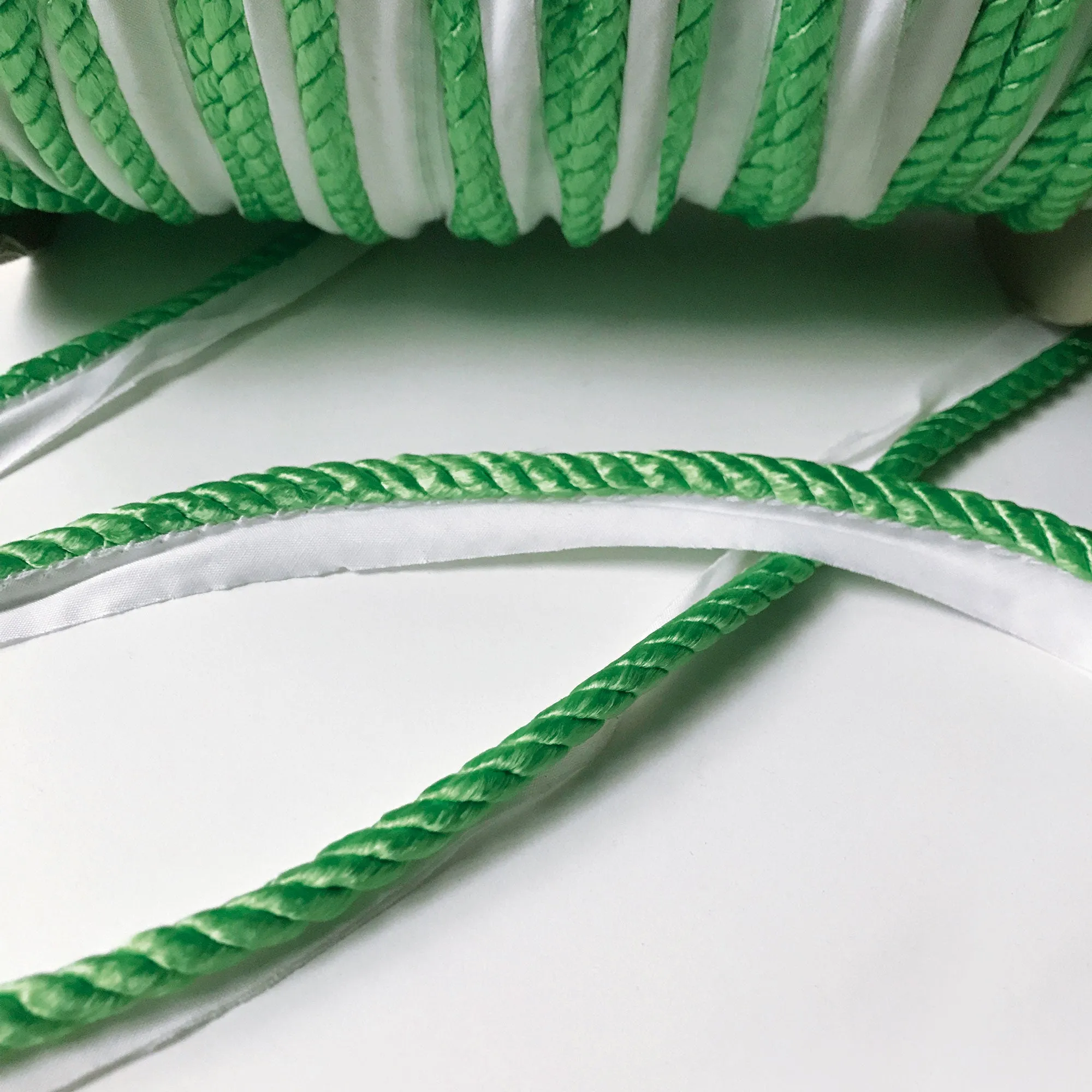 Chartreuse High Quality Decorative Lip Cord Trim by the yard
