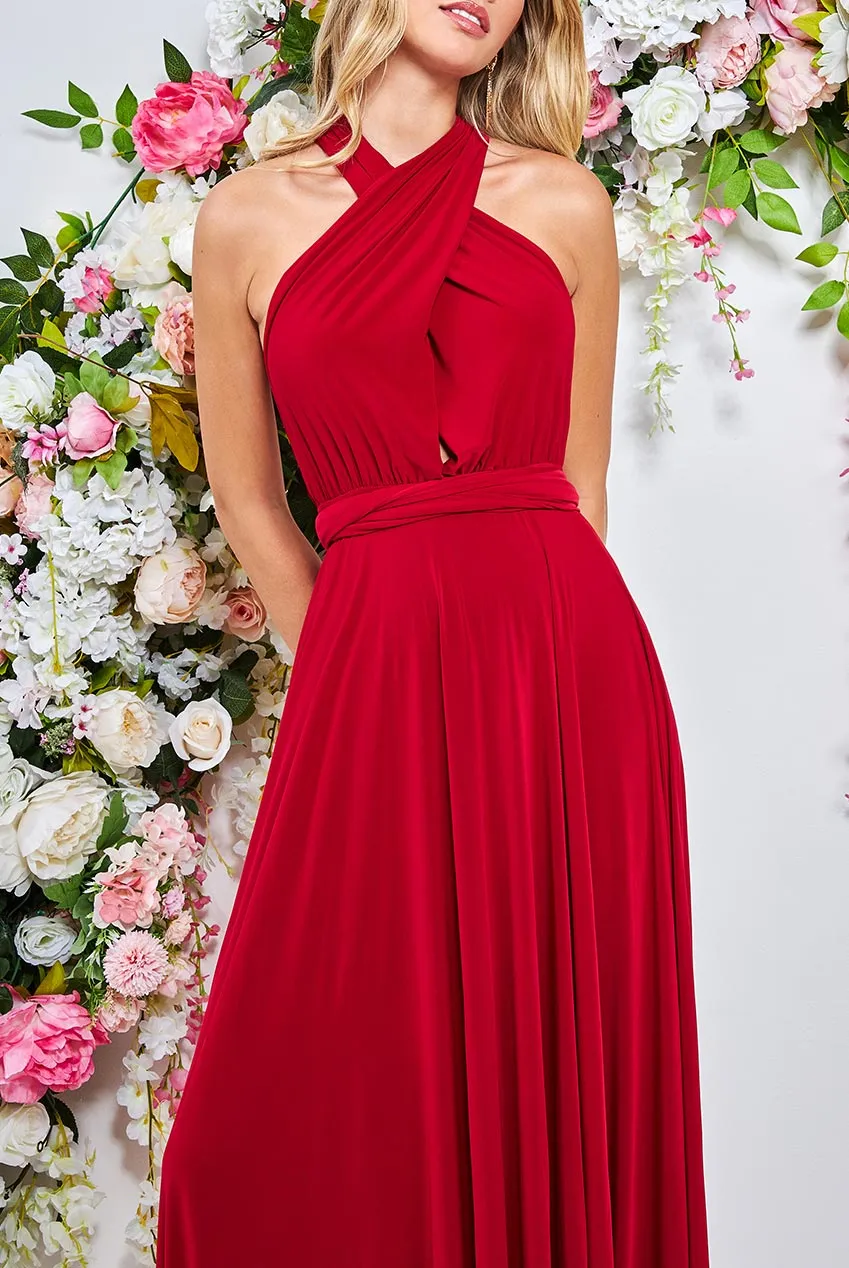 City Goddess Multiway Maxi Dress
