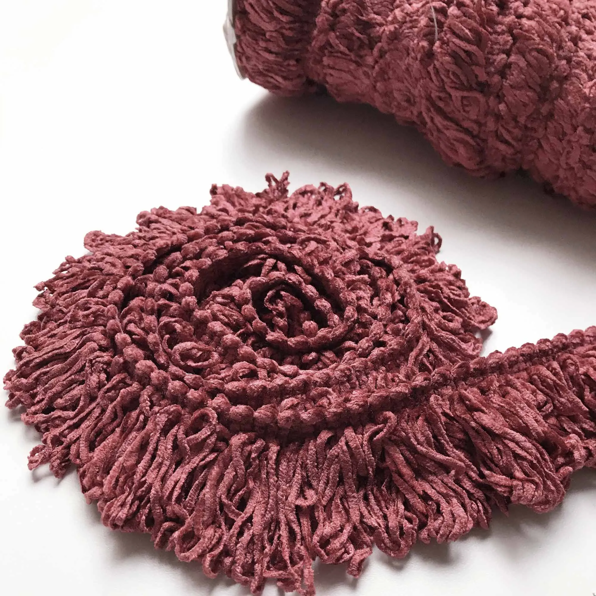 Coral High Quality Decorative Loop Trim by the yard