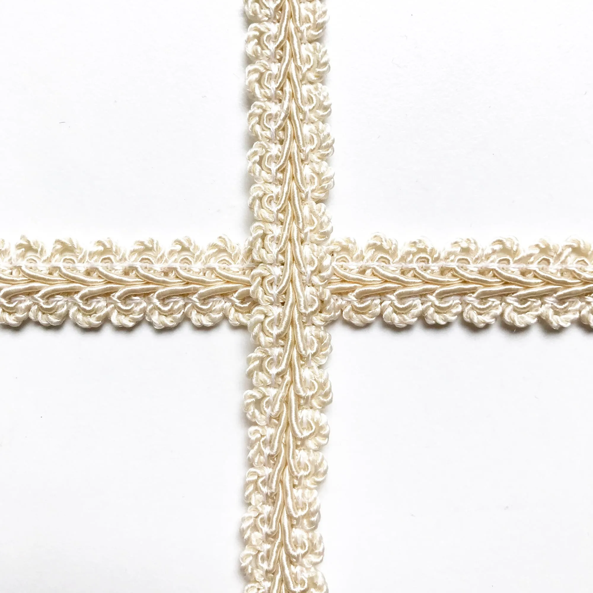 Cream High Quality Decorative Gimp Trim by the yard