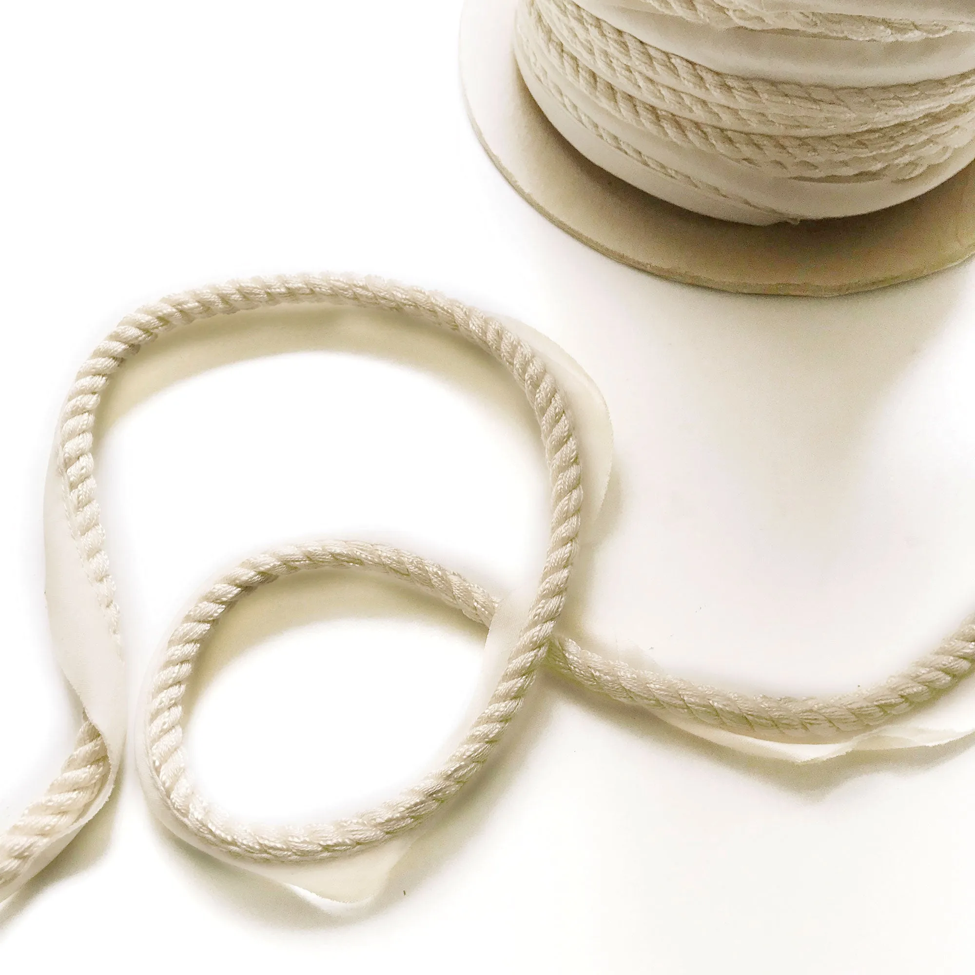 Cream High Quality Decorative Lip Cord Trim by the yard