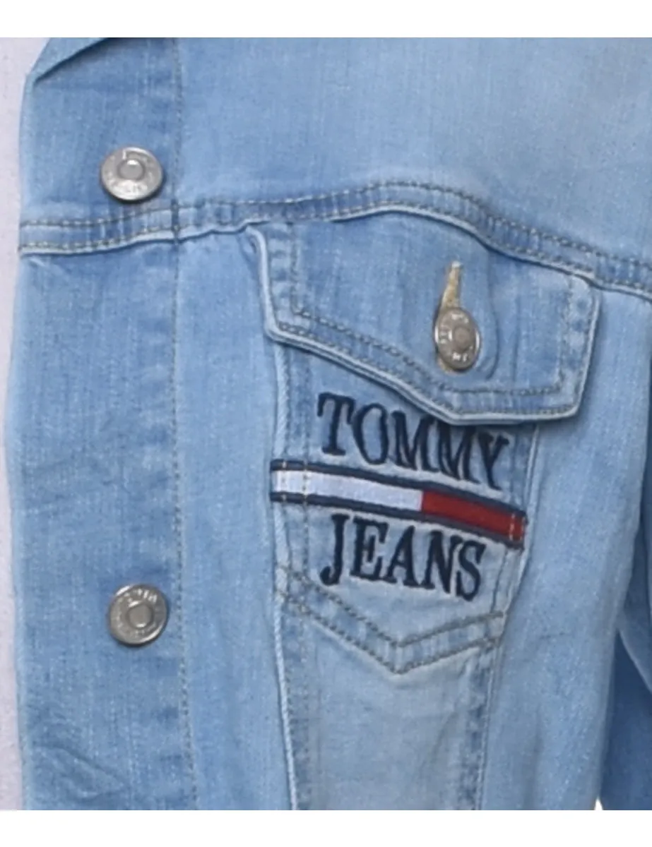 Cropped Denim Jacket - M
